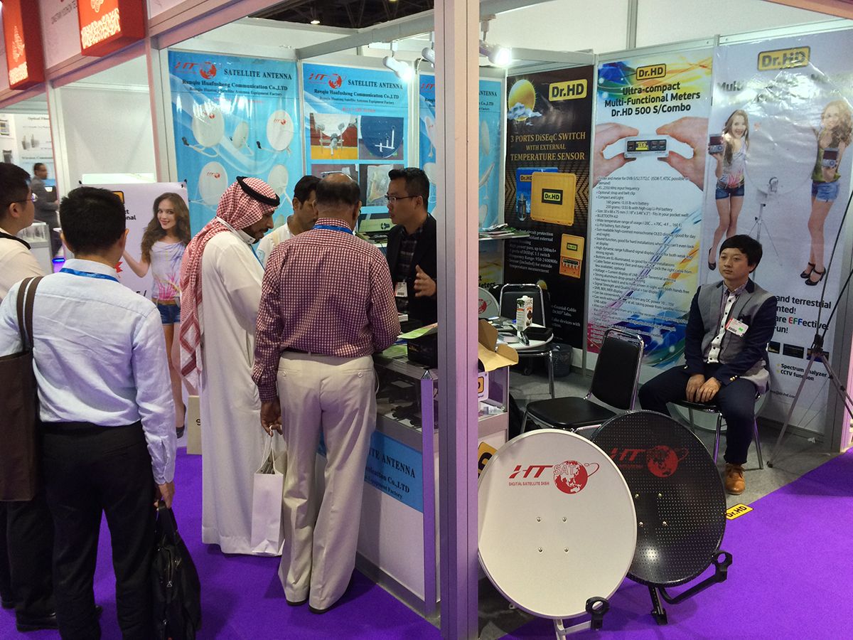 Dr.HD на выставке CABSAT 2015