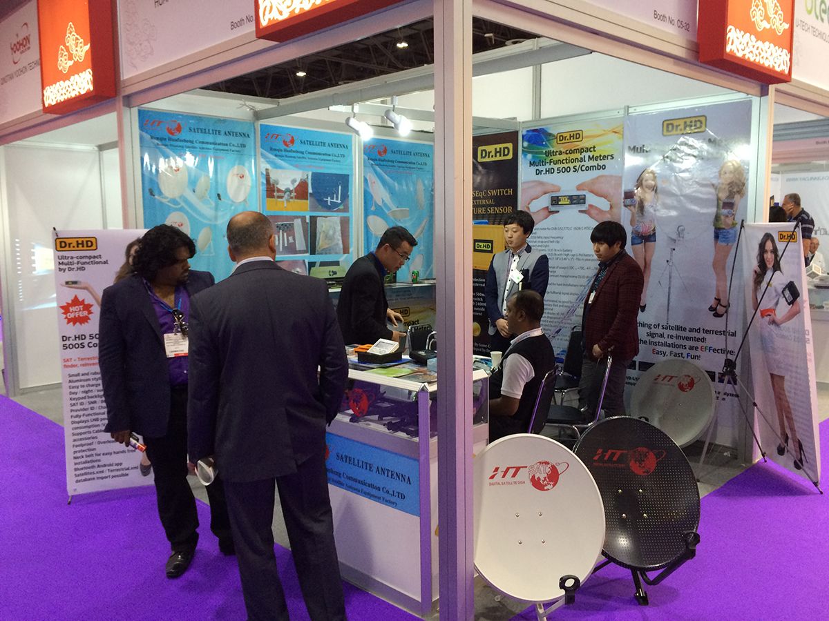 Dr.HD на выставке CABSAT 2015
